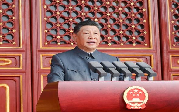 纪念中国人民抗日战争暨世界反法西斯战争胜利80周年大会在京隆重举行 天安门广场举行盛大阅兵仪式 习近平发表重要讲话并检阅受阅部队